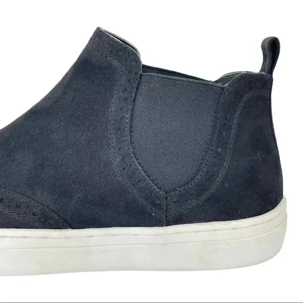 Seven Dials Darcy Black Fabric Suede Slip-On Womens Sneakers Size 8.5M - Picture 8 of 14